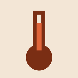 Why Do I Sleep Hot thermometer logo